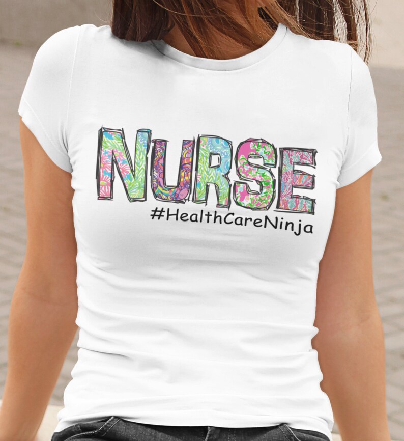 Nurse PNG for Sublimation Hashtag Healthcare Ninja Nurse Etsy