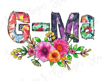G Ma png , Mothers Day Sublimation Designs Downloads
