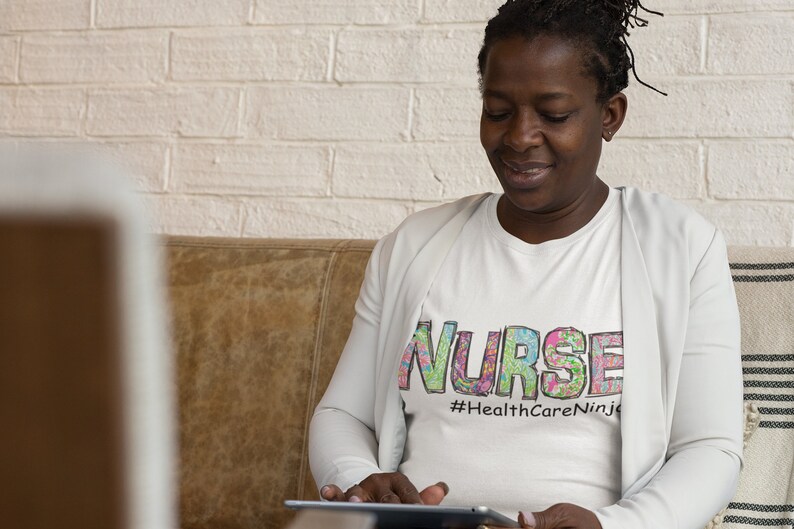 Nurse PNG for Sublimation Hashtag Healthcare Ninja Nurse Etsy