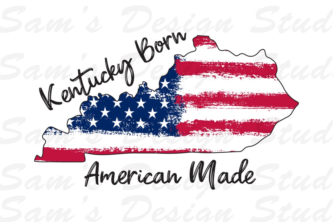 Kentucky 4th of July Sublimation Designs Downloads American Made PNG