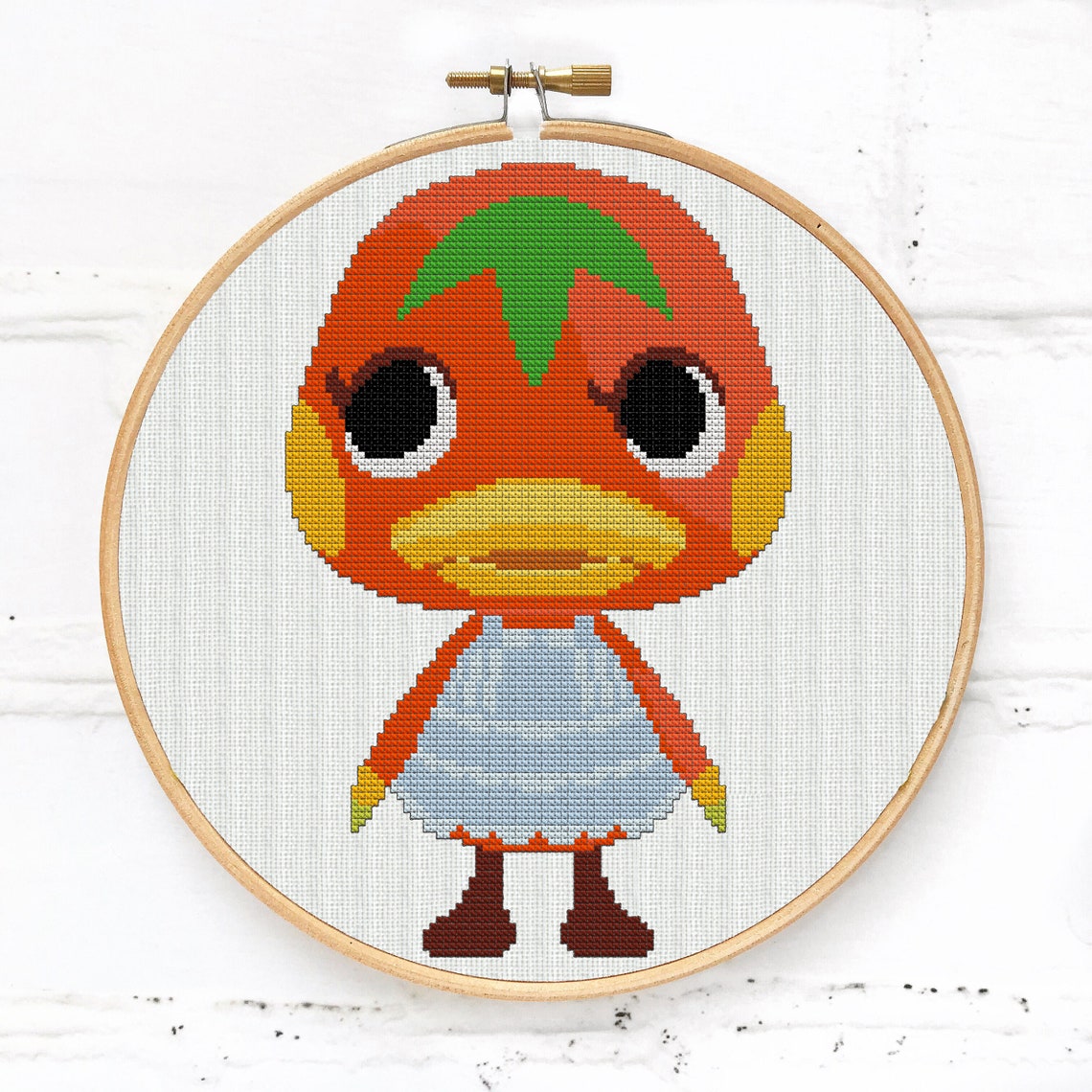 Ketchup red duck Animal crossing New Horizons villager cross Etsy