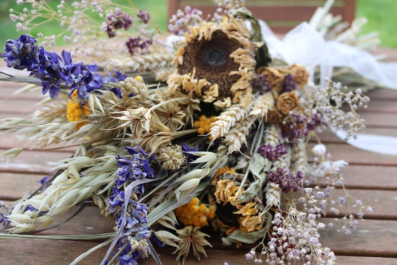 The Sunflower Wedding Bouquet