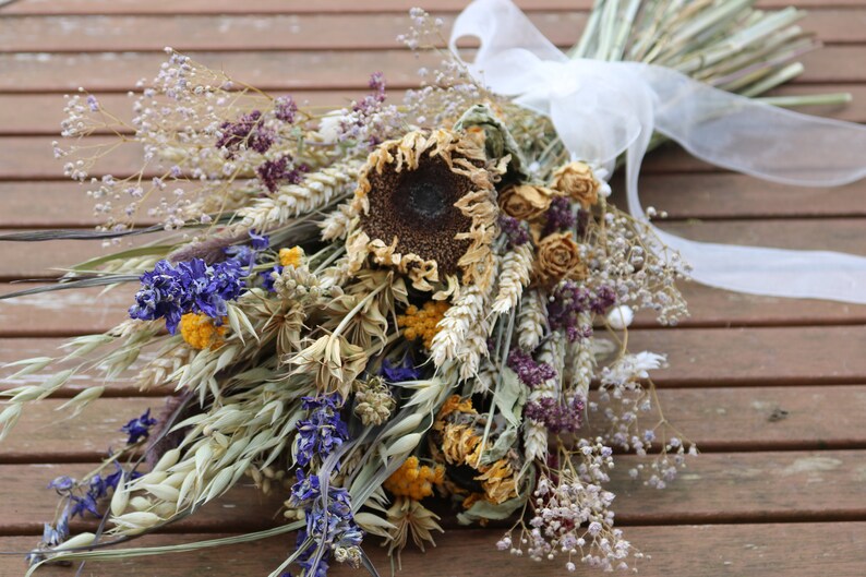 The Sunflower Wedding Bouquet