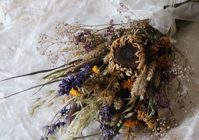 The Sunflower Wedding Bouquet