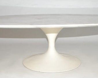 1964 KNOLL Oval SAARINEN Coffee TABLE -  Early Production Model - Signed & Dated - Mid-Century Eames 50s 60s Modern