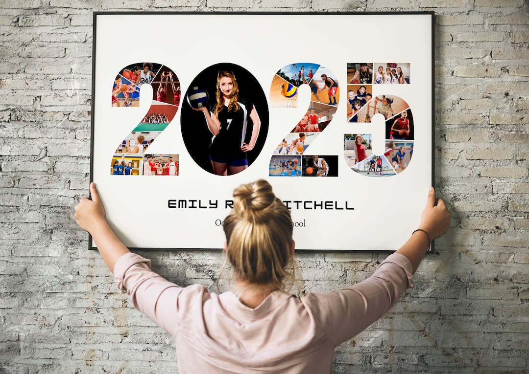 Custom 2025 Volleyball Photo Collage Any Sports Poster Templame Il 1080xN.6197534237 Owq8