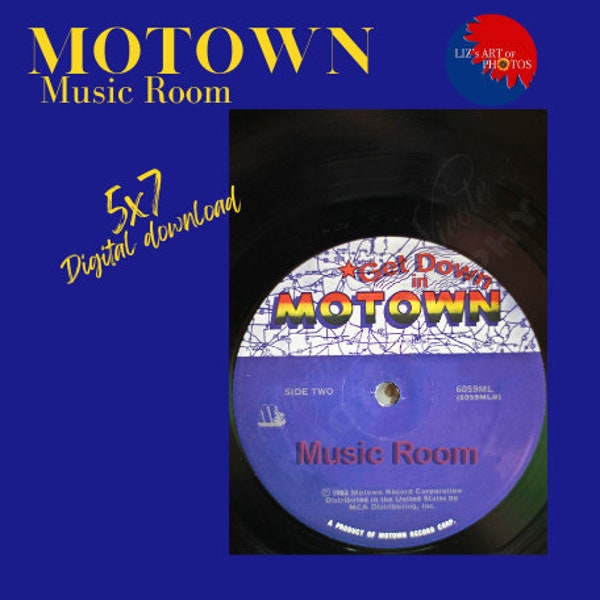 Motown Record Label Music Room Digital Image