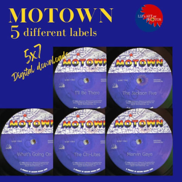 5 sellos discográficos de Motown - digitales