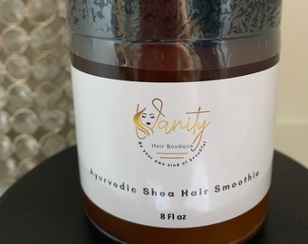 Ayurvedic Hair Smoothie - Hair Moisturizer - Raw Shea Butter - Hair Growth Butter - Natural Hair Care Products - All Hair Types