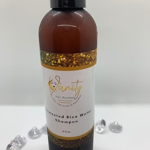 Fermented Rice Water Shampoo - Hair Treatment - Natural Hair Care - Aloe Vera -  Fenugreek - Handmade Shampoo - Hair Growth Shampoo
