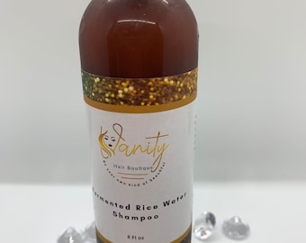 Fermented Rice Water Shampoo - Hair Treatment - Natural Hair Care - Aloe Vera -  Fenugreek - Handmade Shampoo - Hair Growth Shampoo