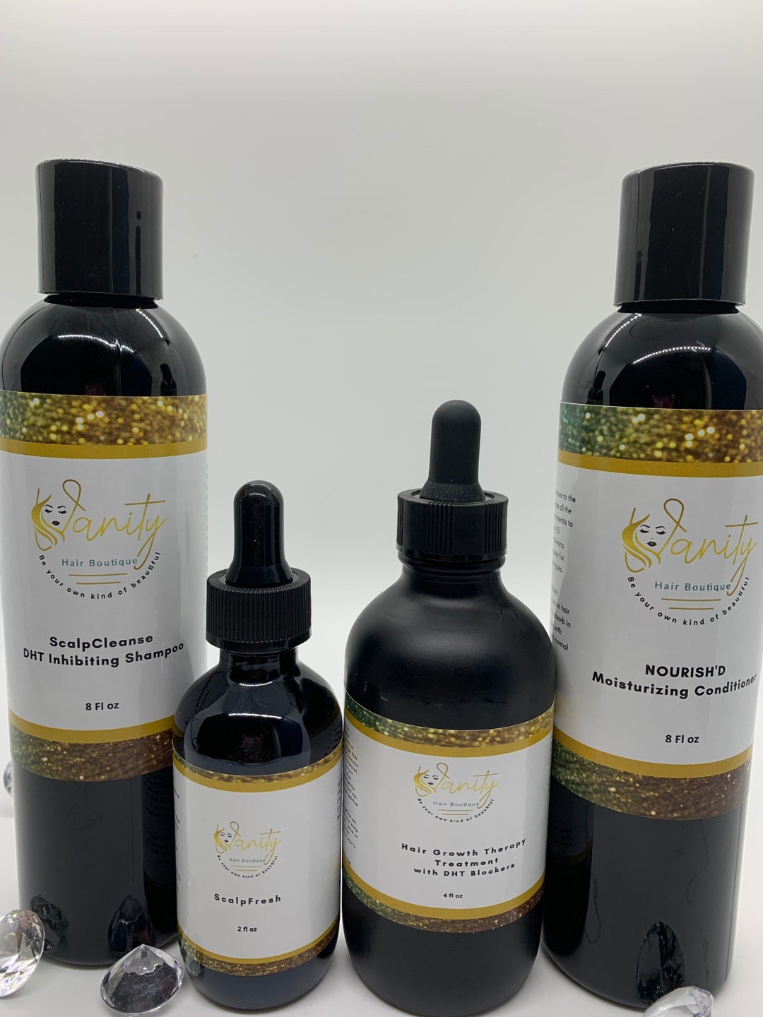 Scalp Rejuvenation Kit With DHT Blockers Saw Palmetto and Pumpkin Seed