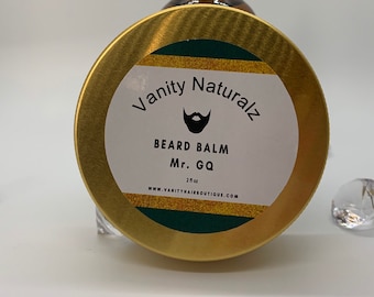 Beard Balm - Mr. GQ - Beard Grooming Kit  - Beard Care Kit - Beard Butter - Natural Hair Products - Wholesale - Gifts for Him