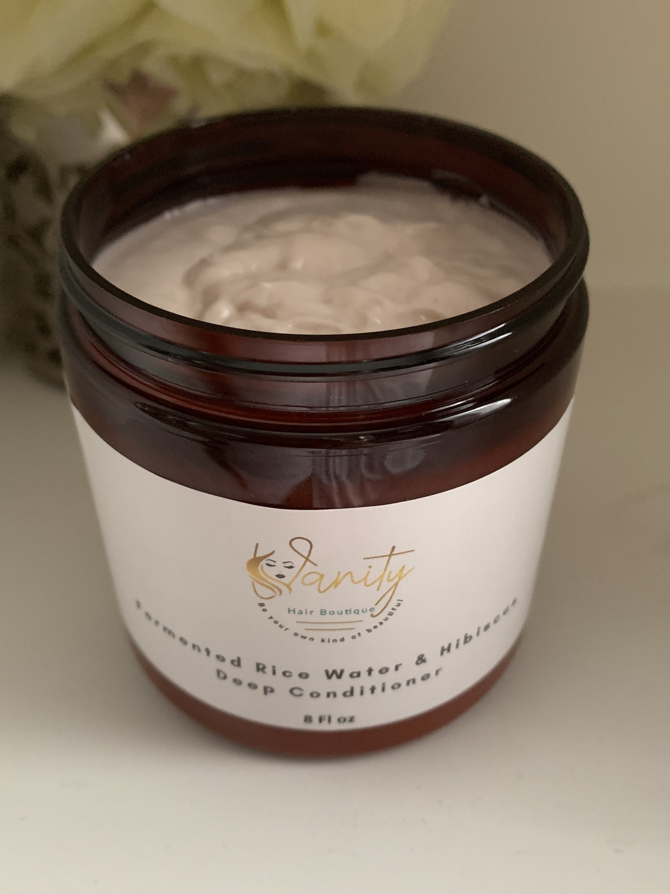 Fermented Rice Water and Hibiscus Deep Conditioner Hair Mask - Etsy Fermented Rice Water and Hibiscus Deep Conditioner Hair Mask - Etsy