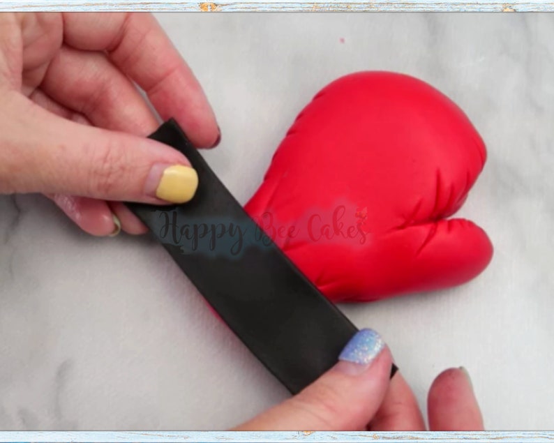 BOXING GLOVES Cake Topper Tutorial Templates Boxing Cake Etsy