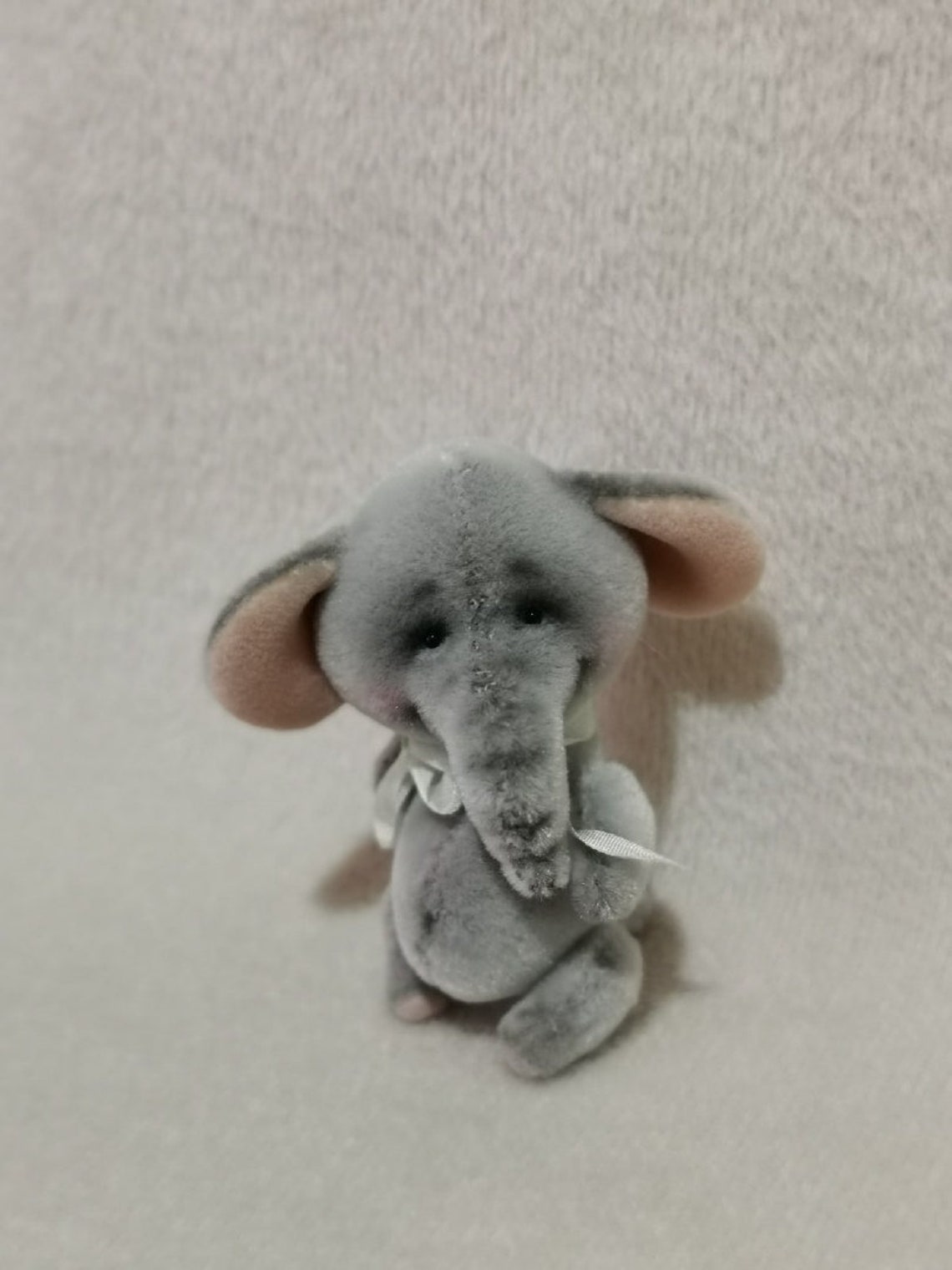 Miniature elephant 255 inch collectible elephant toy for doll Etsy