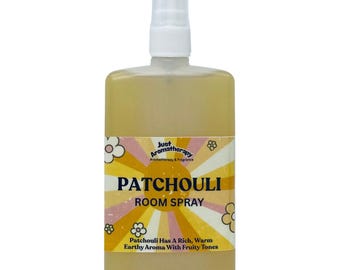 Patchouli Essential Oil Room Spray: Aromatherapy Air Freshener
