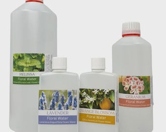 Pure Floral Water Hydrosol – Natural Toner, Spritzer, Pillow Spray