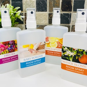 Room Sprays - Room Mist Spray - Air Freshener - House Spray - Long Lasting - Strong Scent - Deodoriser - Room Perfume - Home Fragrance Spray