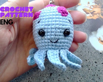 Amigurumi Crochet Octopus Pattern: Easy Soft Toy (PDF)
