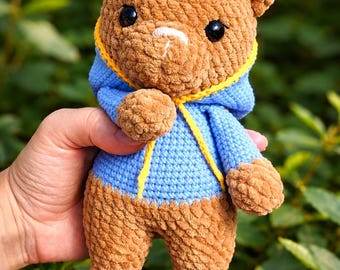 Amigurumi Teddy Bear Crochet Pattern: Plush Toy (PDF Pattern)