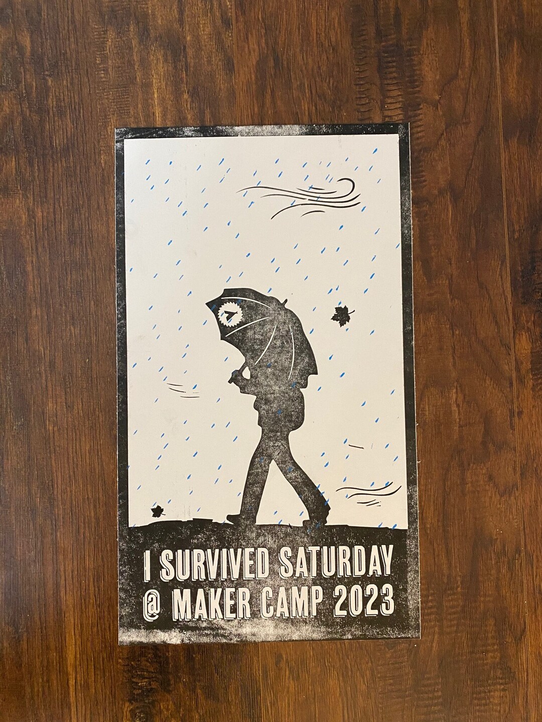 I Survived Maker Camp Print / Maker Camp Poster / Catskills / Etsy