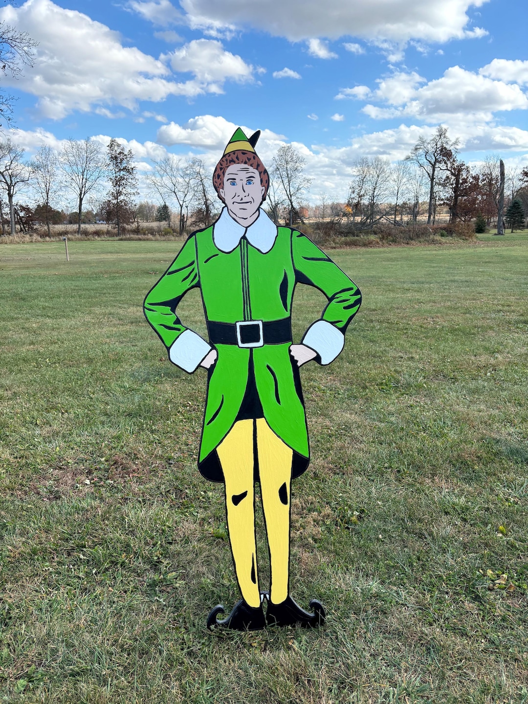 Buddy The Elf Outdoor Christmas Decorations