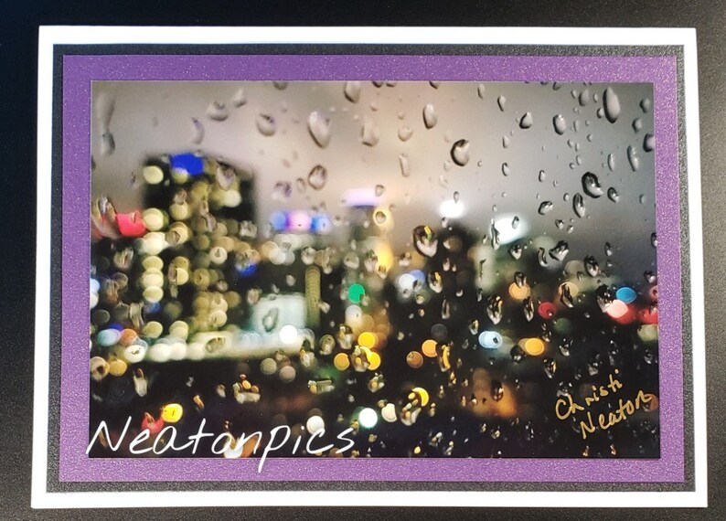 Minneapolis Skyline Handmade Photo Greeting Cards 5X7 Etsy