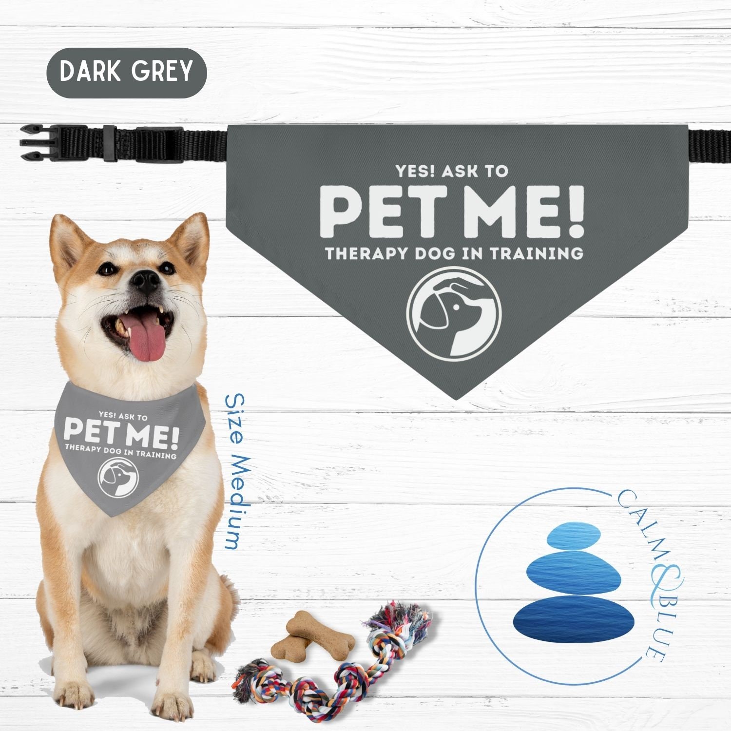 Hunde-Bandana Im Plaid-Design | Weiches Flanell-Tuch Für Kleine, Mittlere & Große Hunde