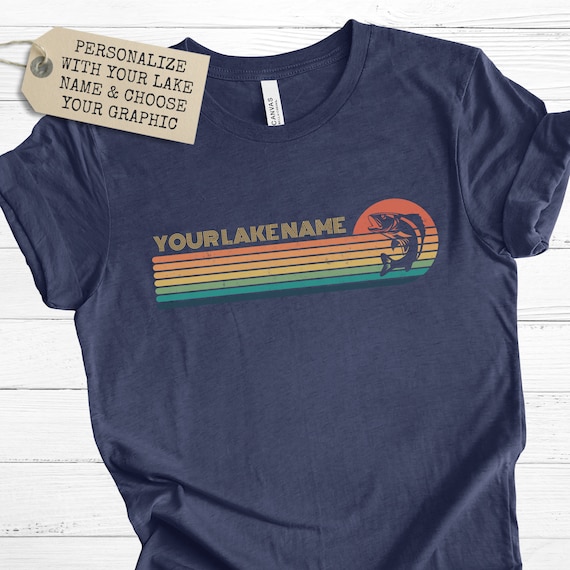 Minnesota Lakes Bucket List T-Shirt by Retro Boater Minnesota Lakes Bucket List T-Shirt by Retro Boater