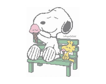 Ice Cream Snoopy Etsy