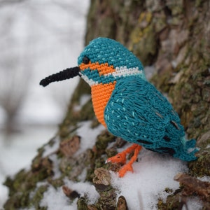 Crochet Pattern Kingfisher (US)/ Crochet pattern Kingfisher Dutch