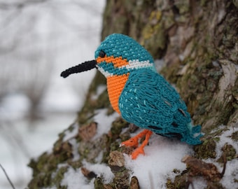 Virkmönster Kingfisher (US)/ Virkmönster Kingfisher Dutch