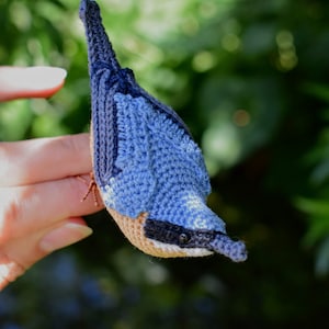 Nuthatch | Nuthatch | Crochetpattern | Crochet Pattern | Bird | Bird