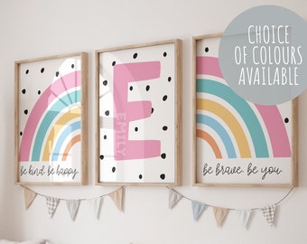 Set of 3, Girls Bedroom Decor, Positive Affirmation Print, Positive Prints Girls Bedroom Prints, Motivational Prints, Inspirational Wall Art