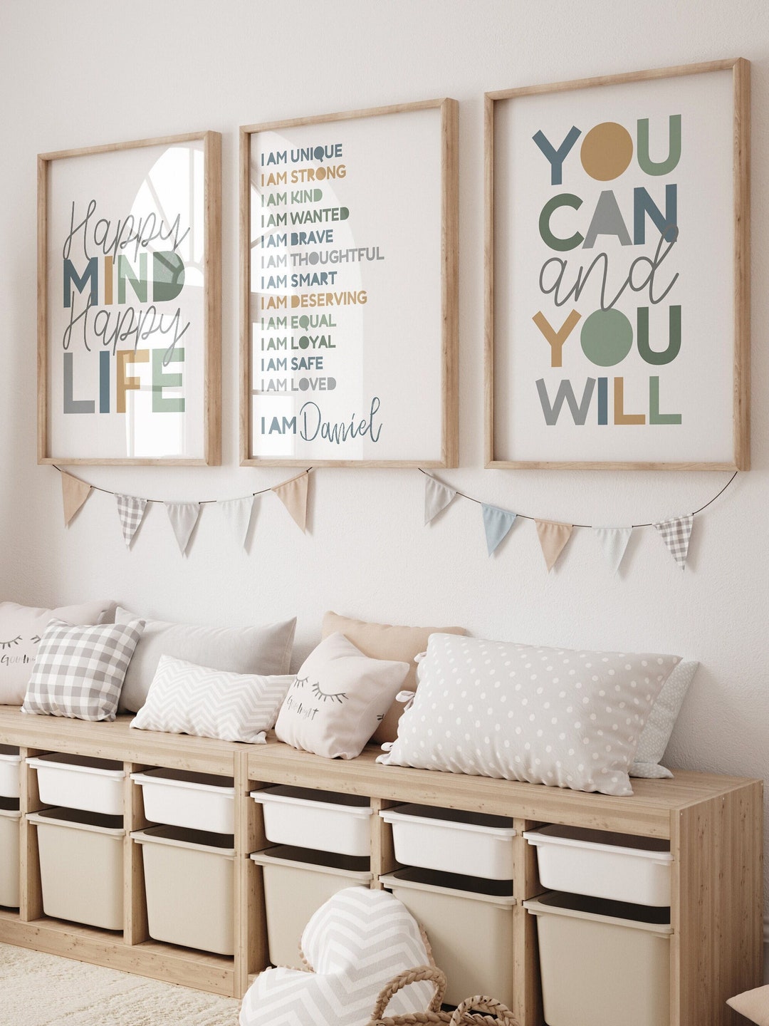 Boys Bedroom Prints, Positive Affirmation Print, Positive Quotes, Boys