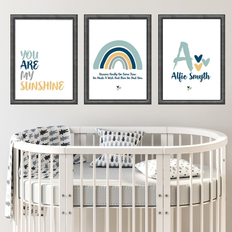 personalised baby nursery