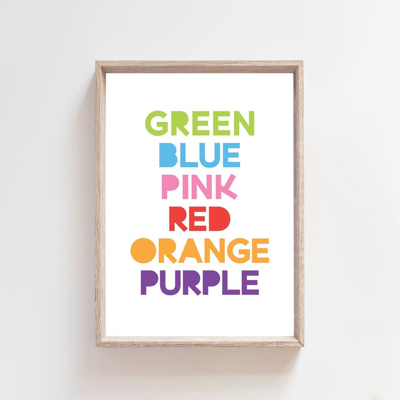 Colourful Wallart Playroom Rules Print Boys Bedroom Decor Girls Bedroom Decor Colourful Playroom Prints Playroom Prints Nursery Prints