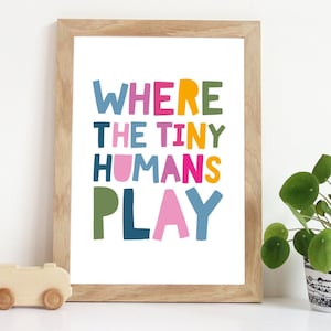 Arte de pared colorido para niños, impresiones de sala de juegos, arte de pared de guardería, dormitorio de niños, dormitorio de niñas, colores del arco iris, decoración infantil, carteles para niños
