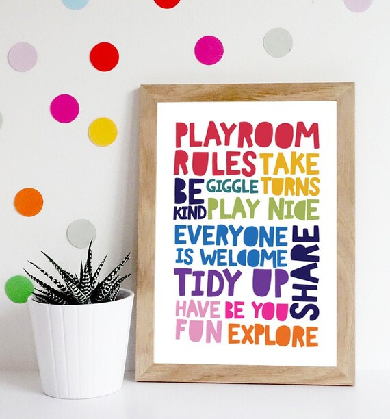 etsy playroom prints