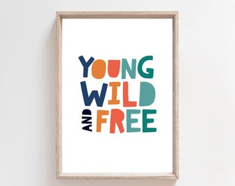 Boys Nursery Prints, Boys Bedroom Decor, Boho, Blue orange teal, Boys Nursery Decor, Boys Bedroom Prints, Playroom Prints, Boys Wall Art