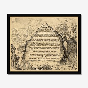 Stampa di programmi TV Dark, stampa di Sic Mundus, poster di Emerald Tablet, poster di Sic Mundus Creatus Est, dark, sblocca la saggezza esoterica con Dark