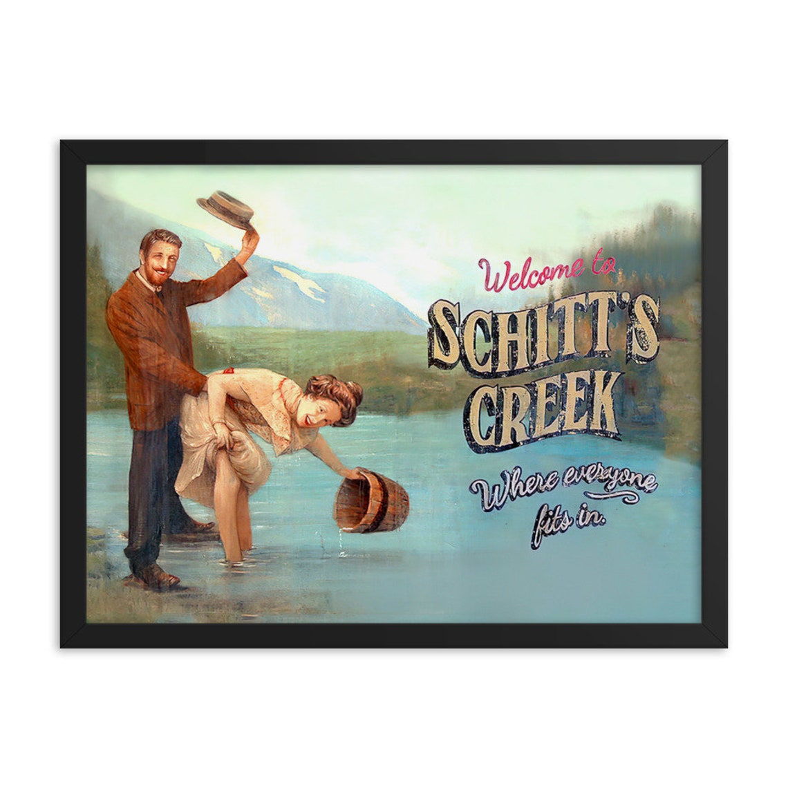 Schitts Creek Town Sign, to Schitts Creek, Schitts Creek