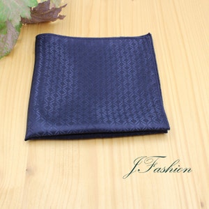 Blaues Blaues Einstecktuch viereckig Herren, Bräutigam Taschentuch quadratisch, Trauzeugen Hochzeit Tasche Quadrate