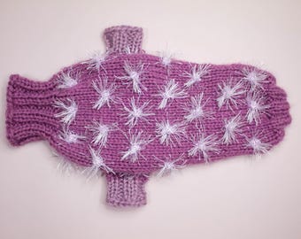 Dog sweater - handmade dog jumper - hand-knit dog coat - dog clothes - pet clothing - gift for dogs - gift for dog lover - dog costume