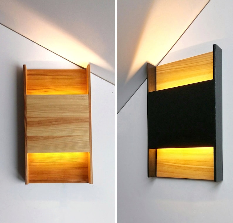 LED light up down Dimmer light Led light fixture Minimalist 6 - Wall Lamps & Sconces - iD Lights image