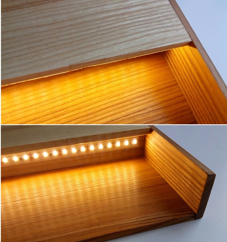 LED light up down Dimmer light Led light fixture Minimalist 4 - Wall Lamps & Sconces - iD Lights image
