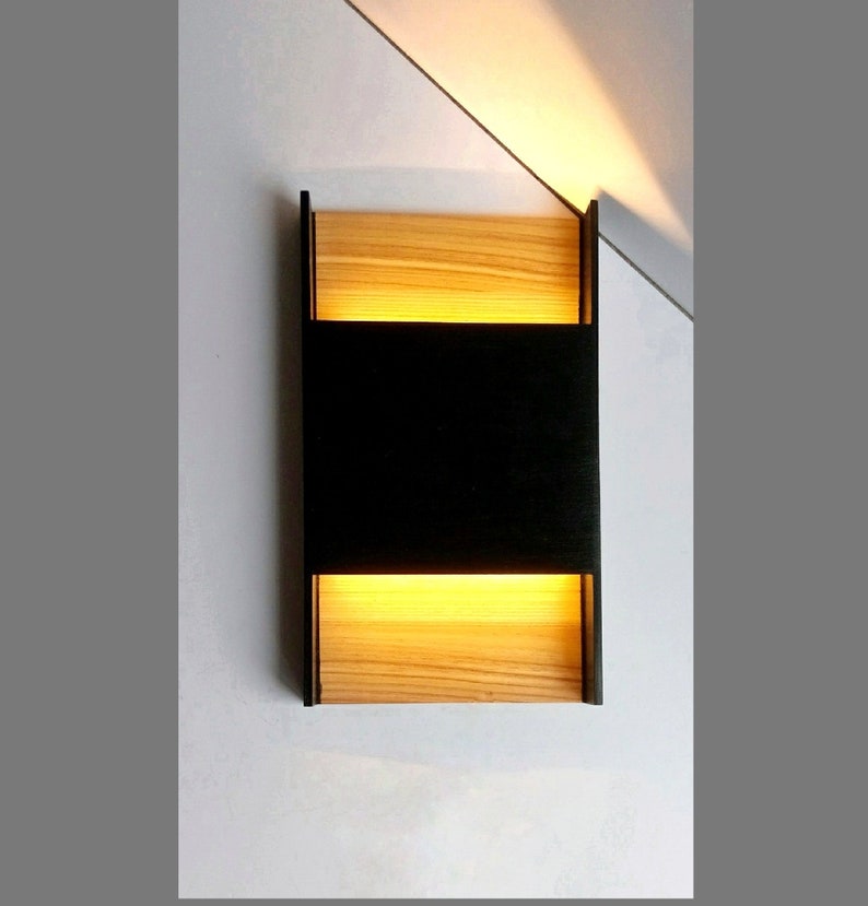 LED light up down Dimmer light Led light fixture Minimalist 7 - Wall Lamps & Sconces - iD Lights image