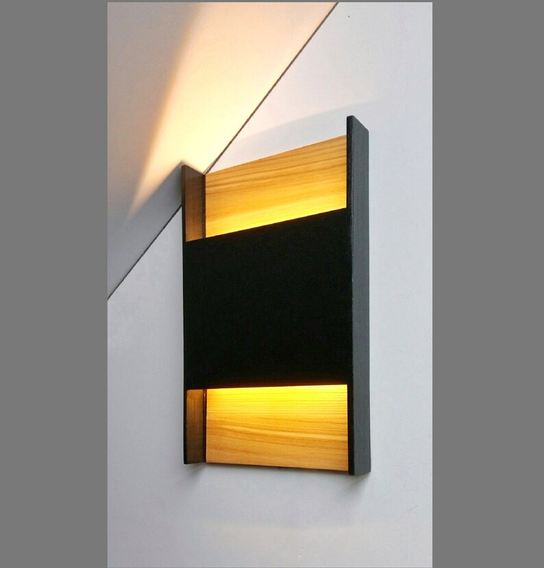 LED light up down Dimmer light Led light fixture Minimalist 8 - Wall Lamps & Sconces - iD Lights image