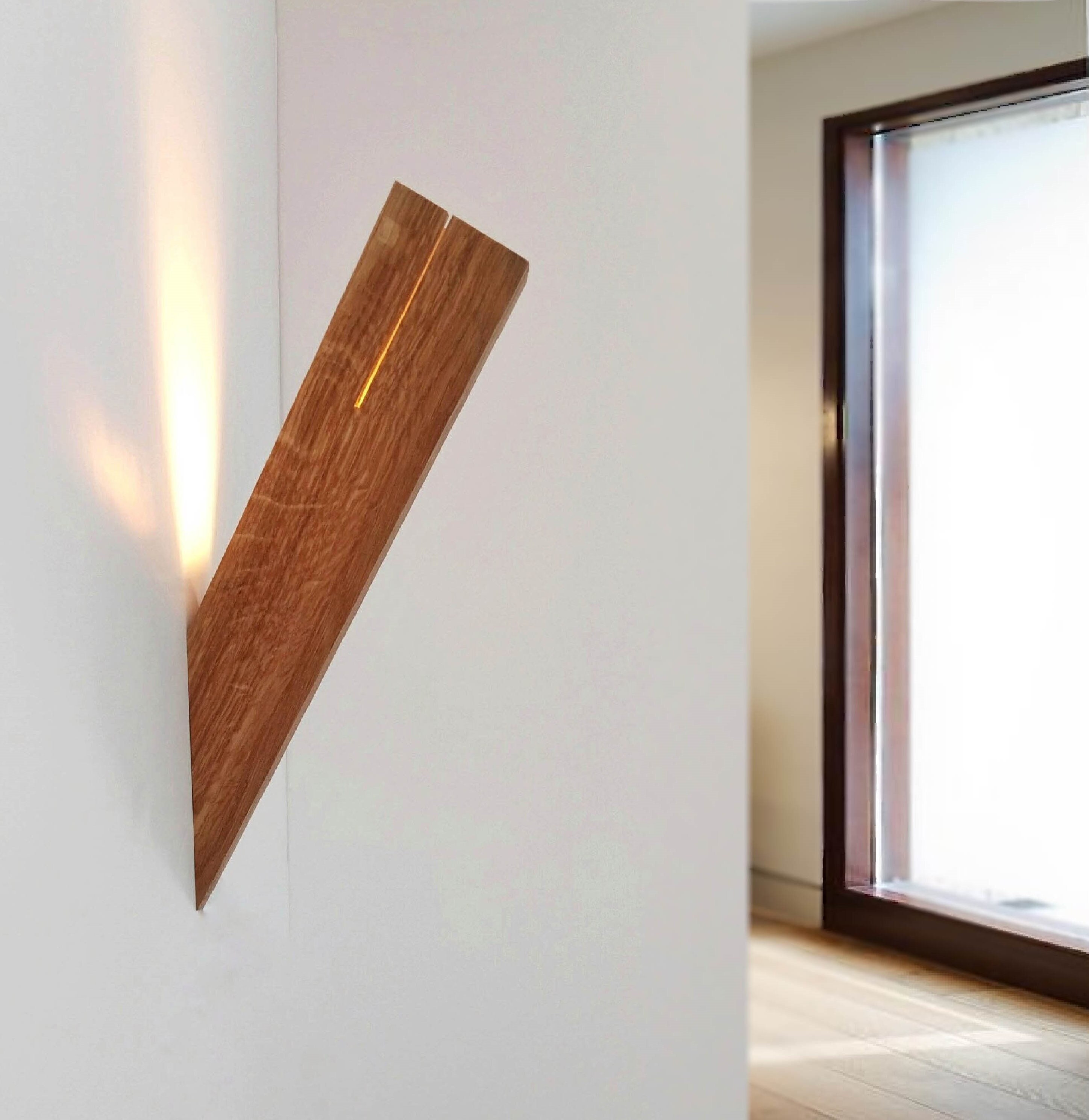Oak Wall Sconce Up Down Light - Minim...